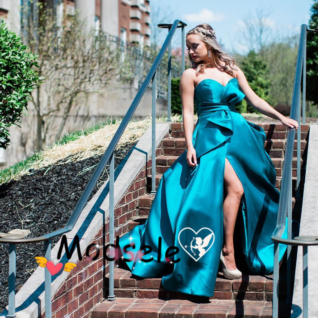 teal prom dresses 2019