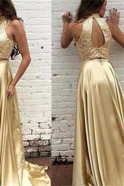 Gold Prom Dress on Luulla